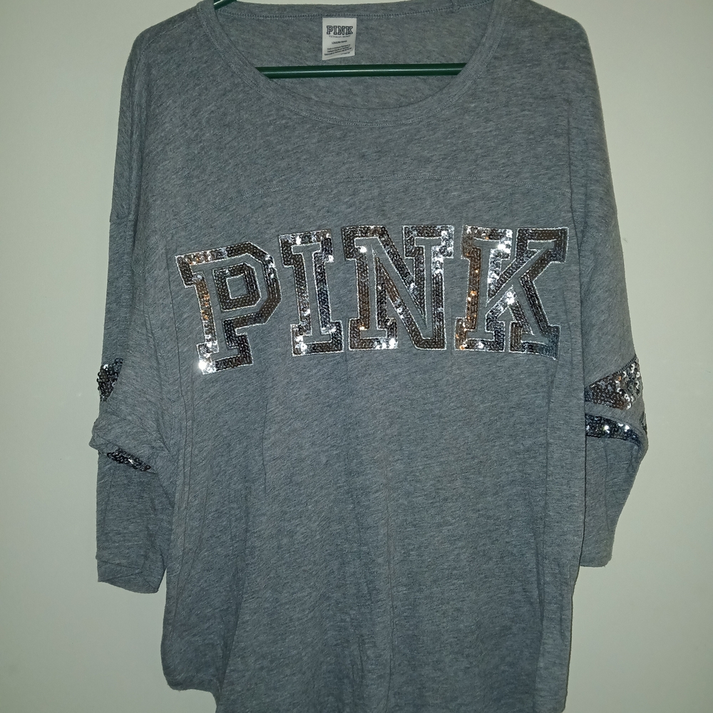 PINK Victoria's Secret Heather Gray Sweatshirt
